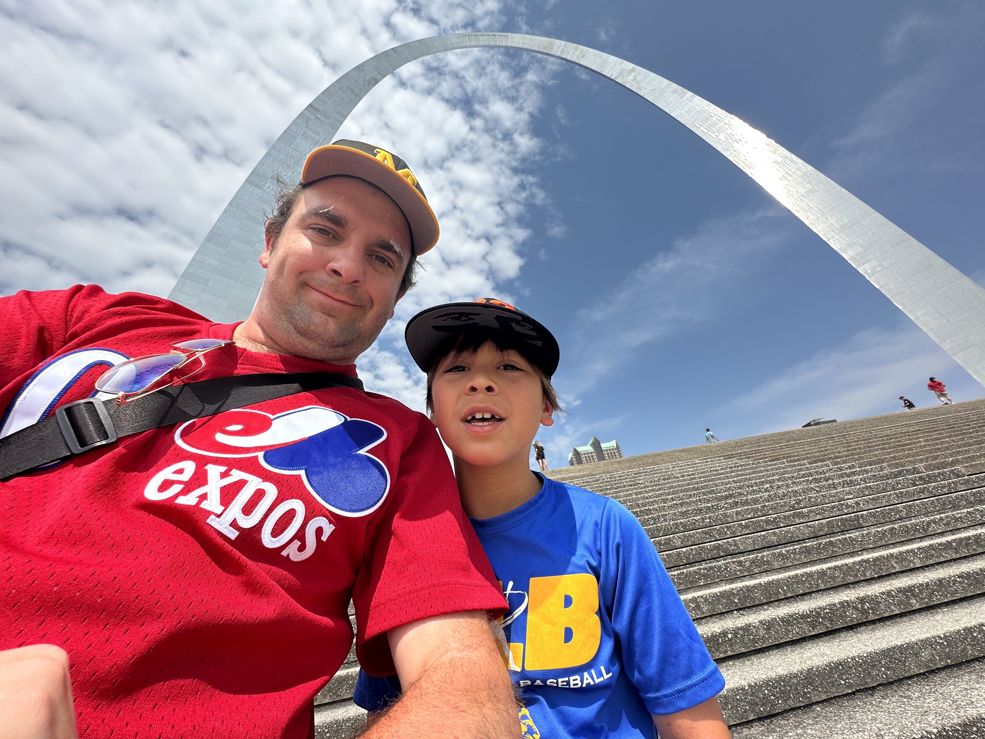 My Dad and Me at the Gateway Arch