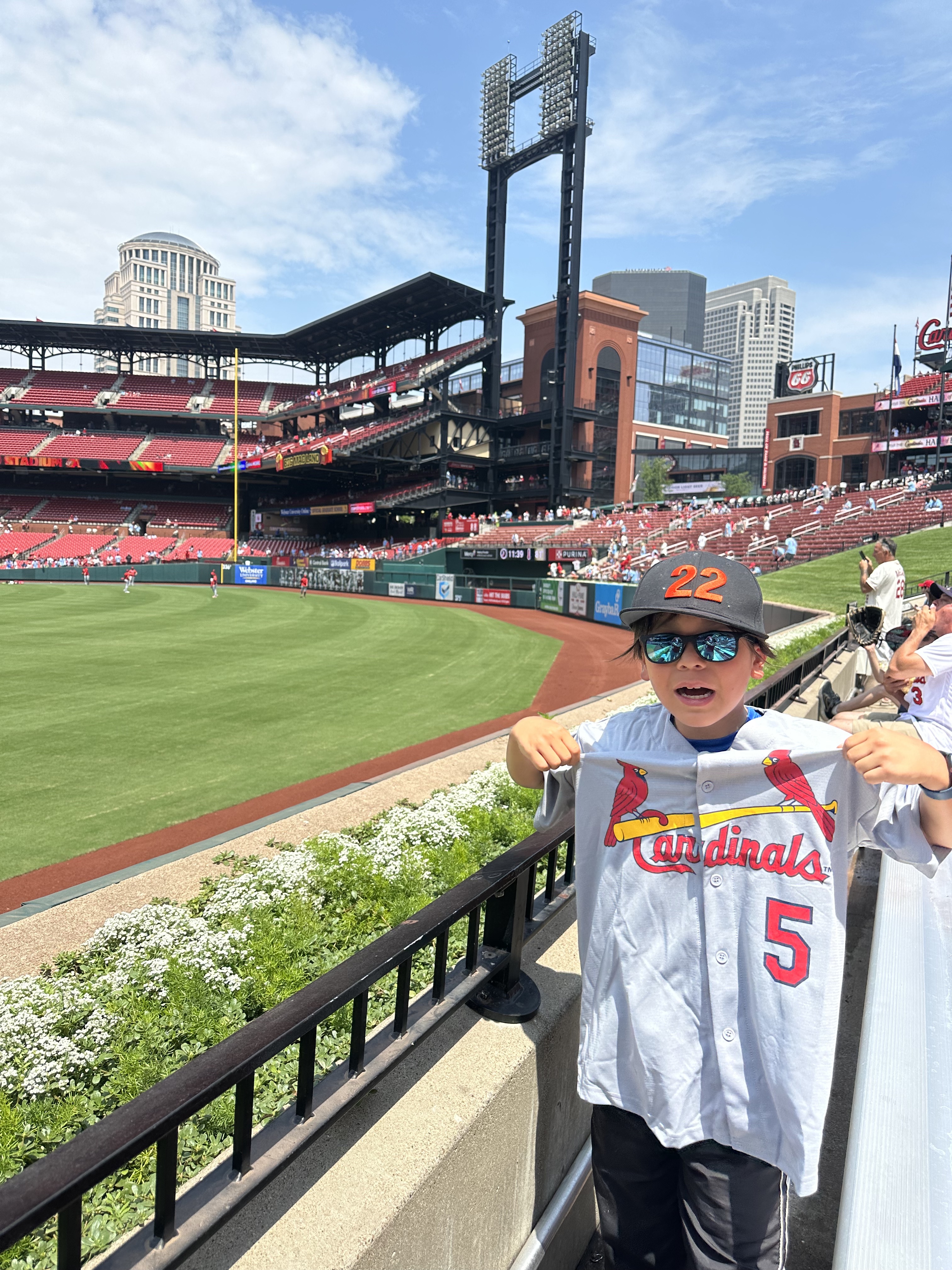 My new Pujols Jersey!