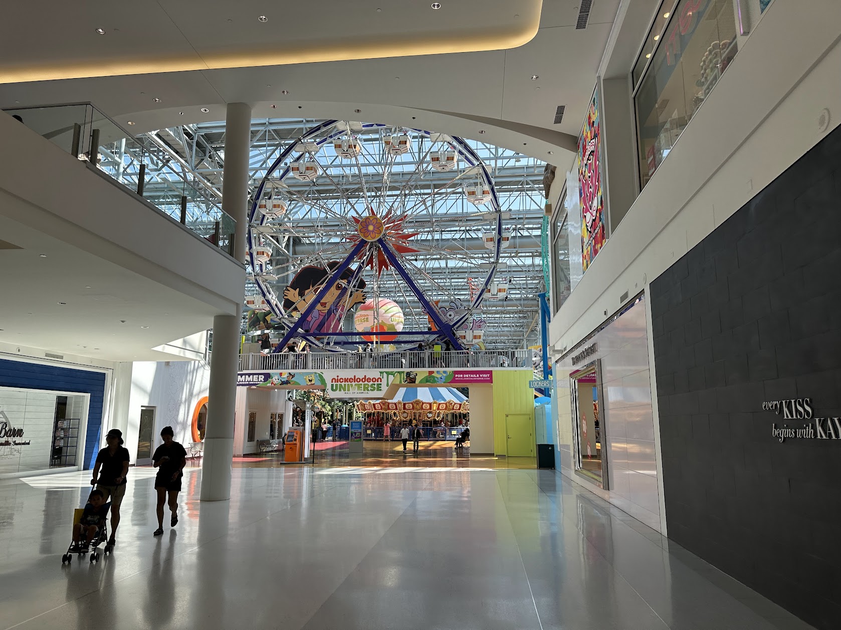 Amusement Park in the Mall of America